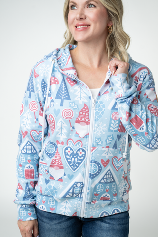 Fullzip Hoodie - Winter Gnome