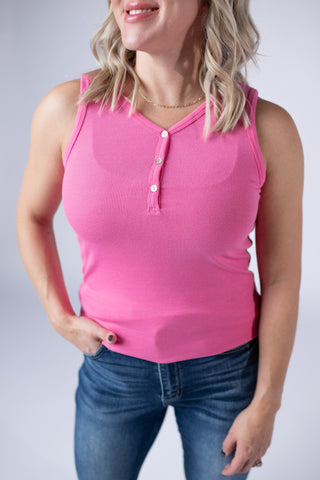 Addison Tank - Pink