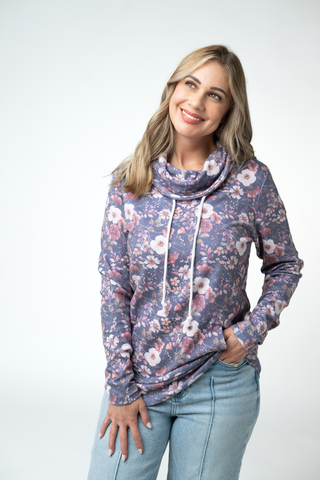 Classic Funnel Neck - Blushwood Floral