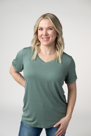 Sophie Top - Dusty Jade