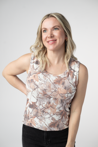 Ava Tank - Woodsy Camo