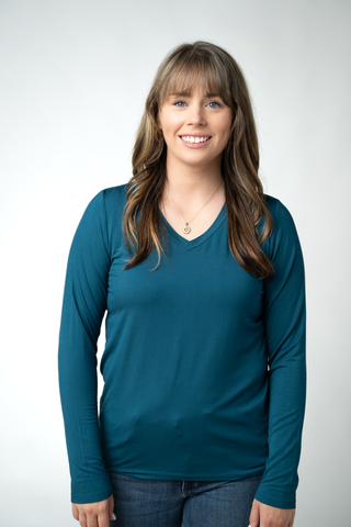 Larissa Long Sleeve - Teal
