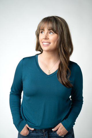 Larissa Long Sleeve - Teal