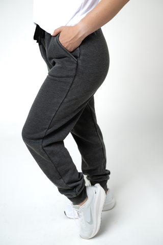 Vintage Wash Joggers - Black