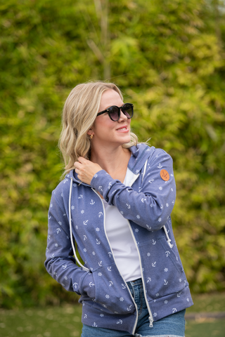 Fullzip Hoodie - Nautical Navy