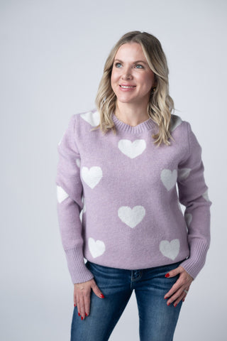 Endless Love Sweater - Lavender