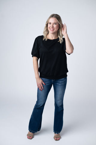 Katie Cozy Top - Black