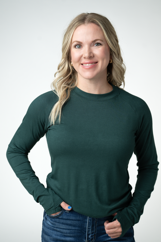 Blair Long Sleeve Top - Pineberry