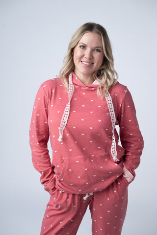 Classic Joggers - Sweetheart Red