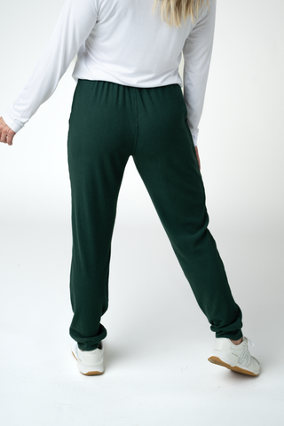 Corrine Joggers - Evergreen