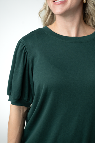 Katie Cozy Top - Evergreen