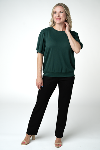 Katie Cozy Top - Evergreen
