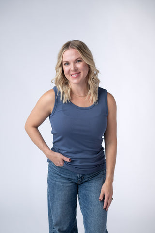 Ava Tank - Blue