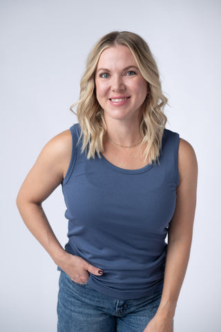 Ava Tank - Blue