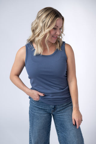 Ava Tank - Blue