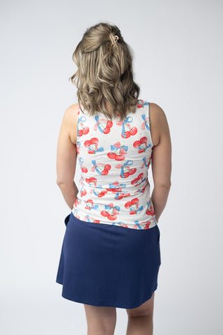 Romy Tank - Patriotic Cherries