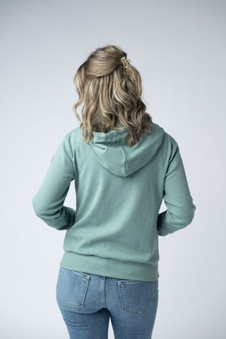 Fullzip Hoodie - Sage