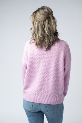 Gianna Pullover Sweater - Pink