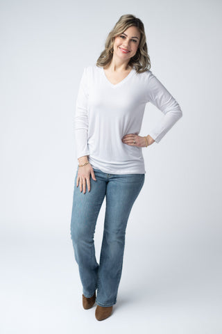 Larissa Long Sleeve - White