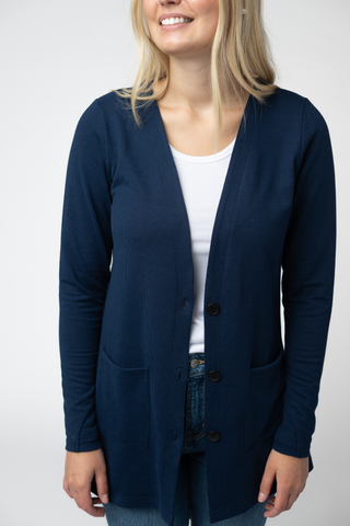 Cori Cardigan - Navy