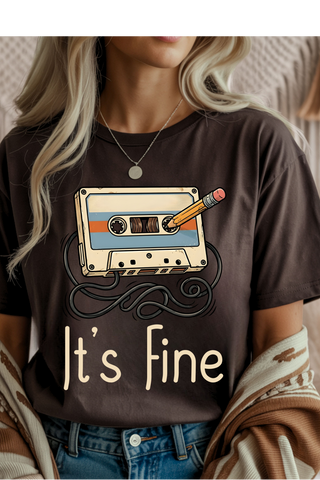It's Fine Graphic Tee