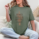 Heather Military Green Tee
