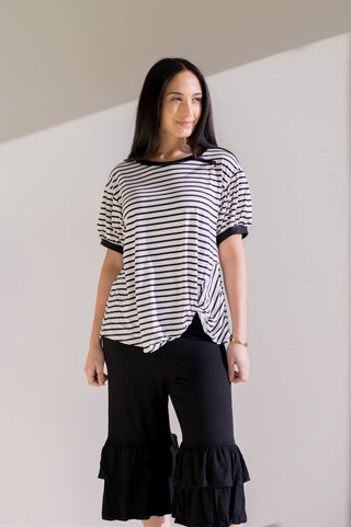 Drifted Spring Stripe Top