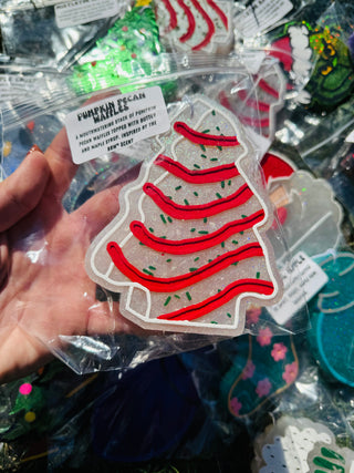 Christmas Cake Freshies