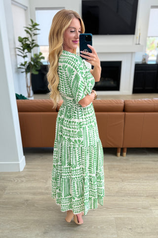 Sincerely, Me Tiered V-Neck Dress