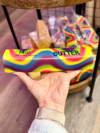 Jumbo Slow Rise Rainbow Butter Squishy