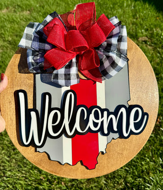 Welcome Ohio Door Hangers