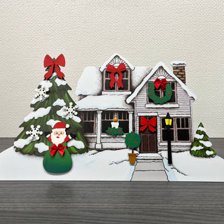 Surprise Santa Magnet