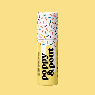 Poppy + Pout Vegan Lip Balm - Birthday Confetti Cake