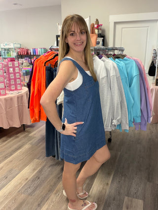 Easy Living Mineral Wash Denim Dress