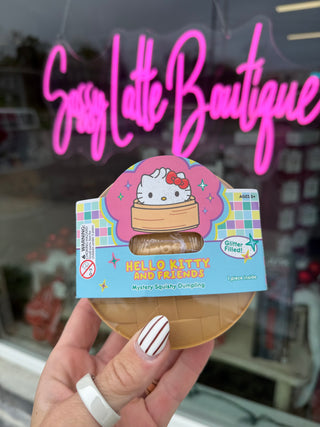 Hello Kitty And Friends Mystery Squishy Dumpling Glitter Collection