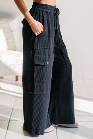 Ebb & Flow Knit Cargos