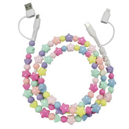4-In-1 Beaded Phone Chargers