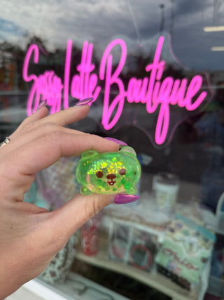 Mini Glitter Cat Squishy