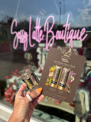 Poppy & Pout Lip Balm Sister Pack - Practical Magic 2