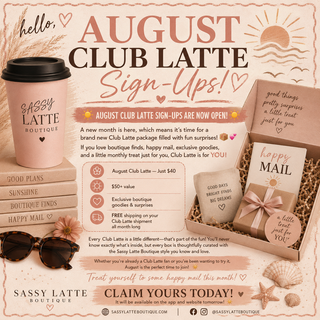 August Club Sign Ups