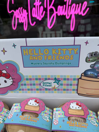 Hello Kitty And Friends Mystery Squishy Dumpling Glitter Collection