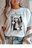 White Gildan Tee