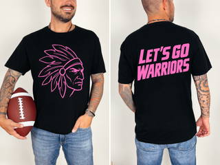 Pink Out Let’s Go Warriors Graphic Tee