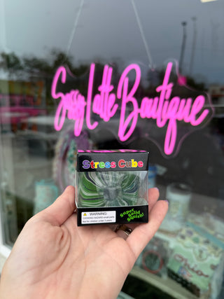 Swirl Cube Squishy