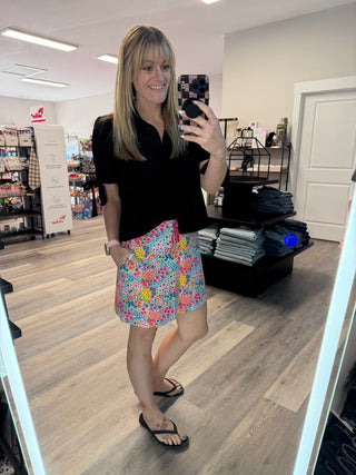 Falling For Florals Skort