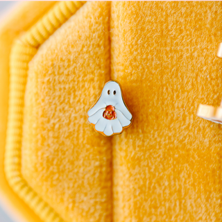 Trick-or-Treat Ghost Studs