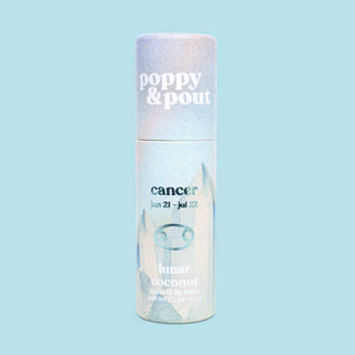 Poppy & Pout The Cosmic Crystal Collection - Natural Lip Balm