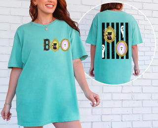 Boo Cat Frame Graphic Tee