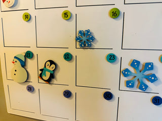 Calendar Number Magnets