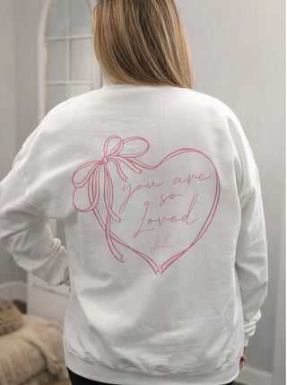 Coquette You Are So Loved Cardigan